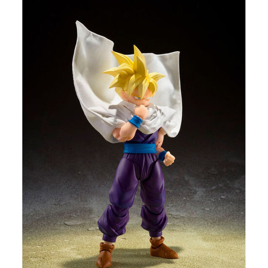 FIGURA S.H FIGUARTS SUPER SAIYAN SON GOHAN THE WARRIOR WHO SURPASSED GOKU DRAGON BALL Z 11CM image 2