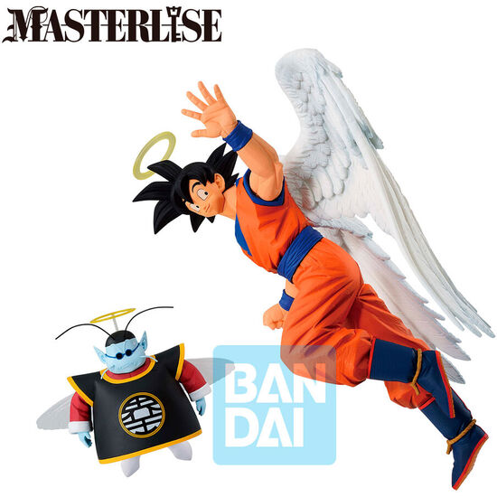 FIGURA SON GOKU & KAIO DUELING TO THE FUTURE DRAGON BALL Z 22CM image 0