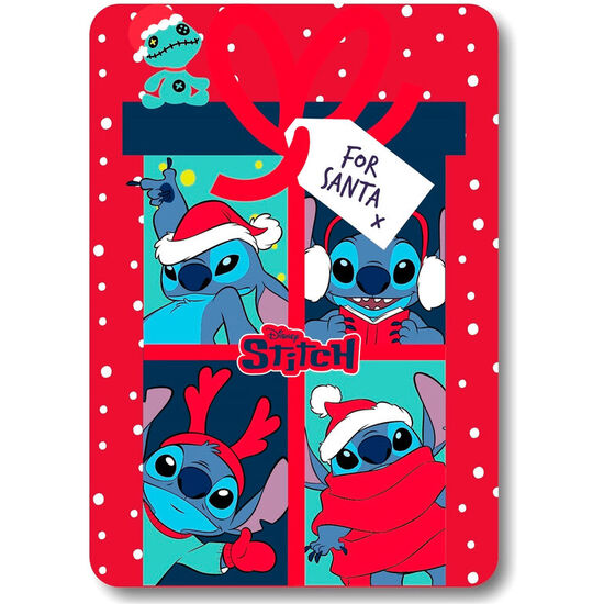 MANTA POLAR NAVIDAD STITCH DISNEY image 0