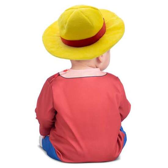 DISFRAZ LUFFY GORRO Y MONO TALLA 12-24 M image 3