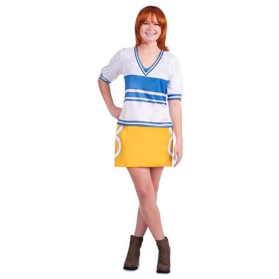 DISFRAZ NAMI PELUCA, CAMISETA Y FALDA TALLA M image 0