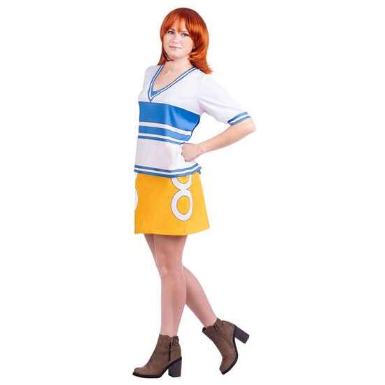 DISFRAZ NAMI PELUCA, CAMISETA Y FALDA TALLA M image 1