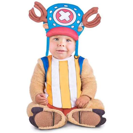 DISFRAZ CHOPPER GORRO, MONO Y CUBREBOTAS TALLA 24-36 M image 0