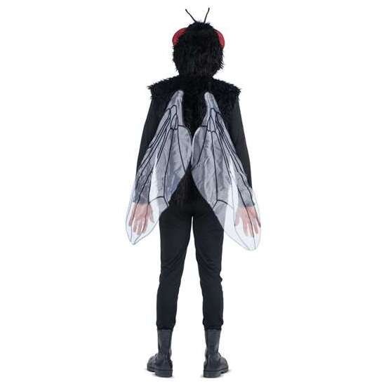 DISFRAZ MOSCA GORRO Y TOP CON ALAS TALLA M image 2