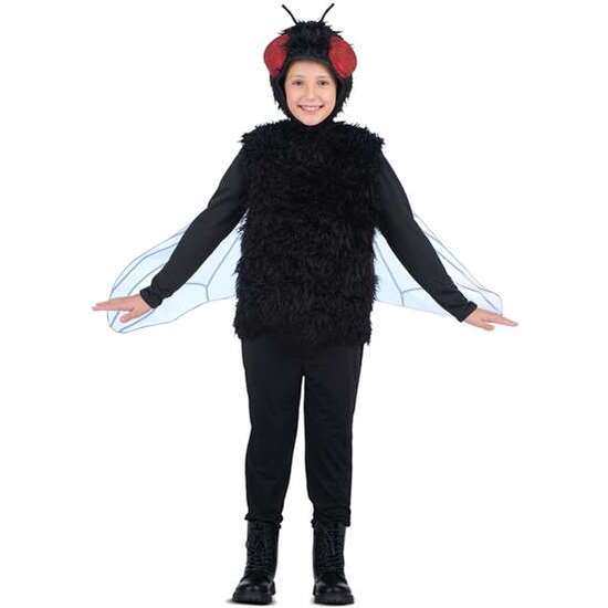 DISFRAZ MOSCA GORRO Y TOP CON ALAS TALLA 7-9 Y image 0