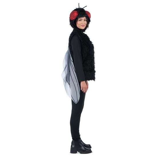 DISFRAZ MOSCA GORRO Y TOP CON ALAS TALLA S image 4