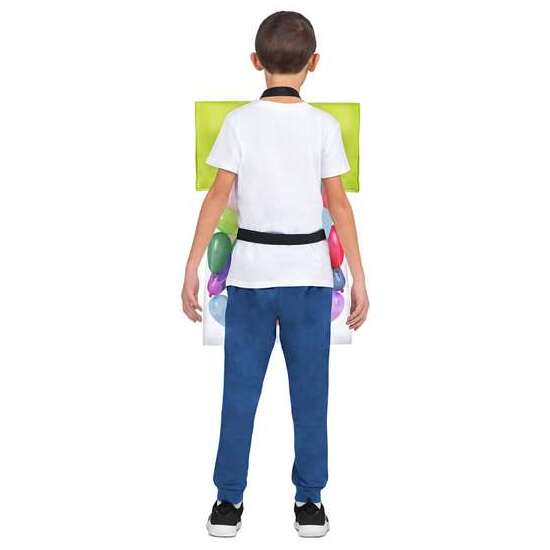DISFRAZ BOLSA DE GOMINOLAS BOLSA CON CORREAS, GLOBOS E INFLADOR TALLA ONE SIZE CHILD image 2