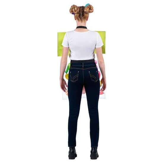 DISFRAZ BOLSA DE GOMINOLAS BOLSA CON CORREAS, GLOBOS E INFLADOR TALLA ONE SIZE ADULT image 2