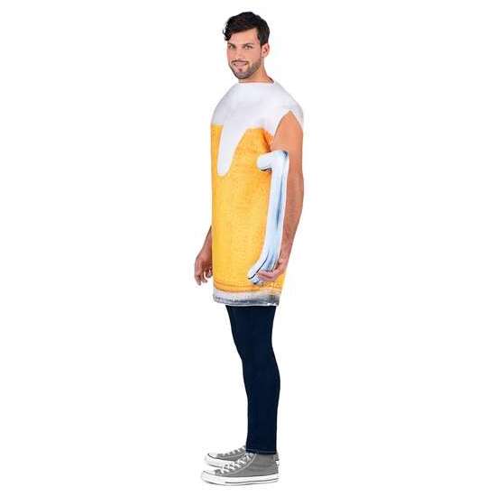 DISFRAZ JARRA DE CERVEZA VESTIDO   TALLA ONE SIZE ADULT image 1