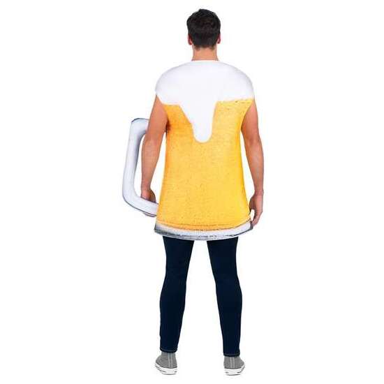 DISFRAZ JARRA DE CERVEZA VESTIDO   TALLA ONE SIZE ADULT image 2