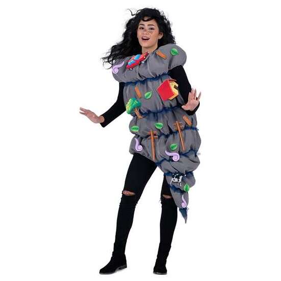 DISFRAZ TORNADO VESTIDO CON ACCESORIOS TALLA ONE SIZE ADULT image 3