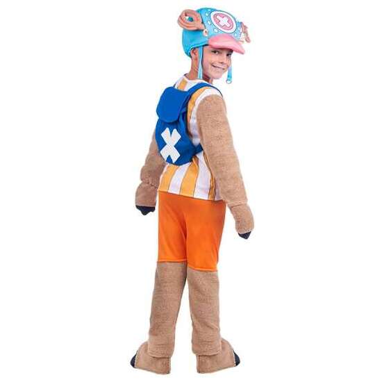 DISFRAZ CHOPPER GORRO, MOCHILA, CAMISETA, PANTALÓN Y CUBREBOTAS TALLA 10-12 Y image 2