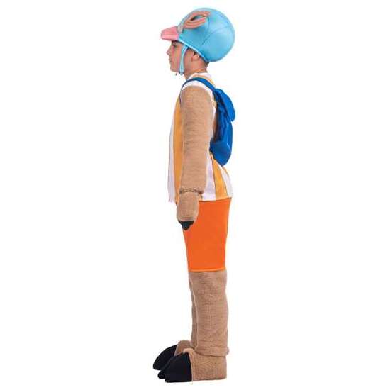 DISFRAZ CHOPPER GORRO, MOCHILA, CAMISETA, PANTALÓN Y CUBREBOTAS TALLA 10-12 Y image 3