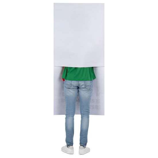 DISFRAZ CALENDARIO SAN PANCRACIO CAMISETA Y PLANCHA IMPRESA CON TIRANTES TALLA ONE SIZE image 2