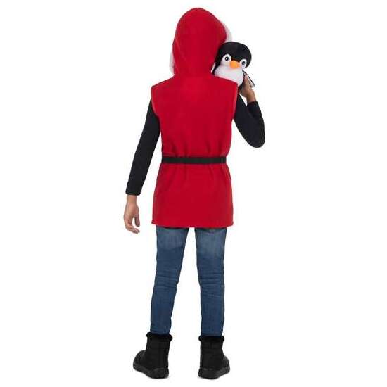 DISFRAZ YO QUIERO SER EXPLORADOR/A DEL POLO NORTE  GAFAS DE SKI, CHALECO CON CAPUCHA Y PINGÜINO DE PELUCHE TALLA 5-7 Y image 5