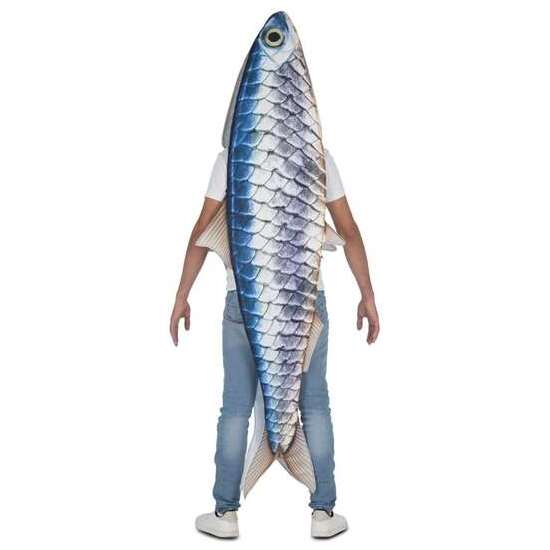 DISFRAZ SARDINA TÚNICA CON TIRAS TALLA ONE SIZE image 2