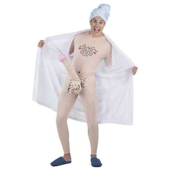 DISFRAZ ROCKET MAN MONO, ALBORNOZ Y TOALLA TALLA ONE SIZE ADULT image 0