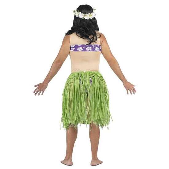 DISFRAZ ALOHA TOCADO, COLLAR, BODY CON RELLENO Y FALDA TALLA ONE SIZE image 2