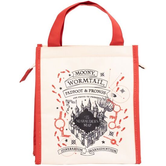 BOLSA PORTAMERIENDAS MAPA DEL MERODEADOR HARRY POTTER image 0