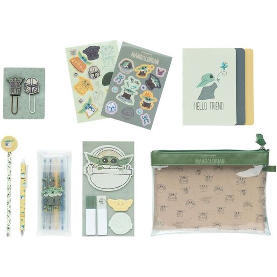 SET PAPELERIA GROGU THE MANDALORIAN STAR WARS image 0