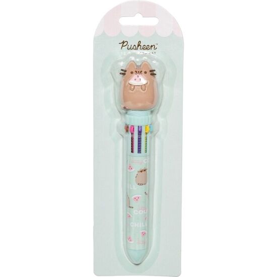 BOLIGRAFO 3D 10 COLORES FOODIE COLLECTION PUSHEEN image 0