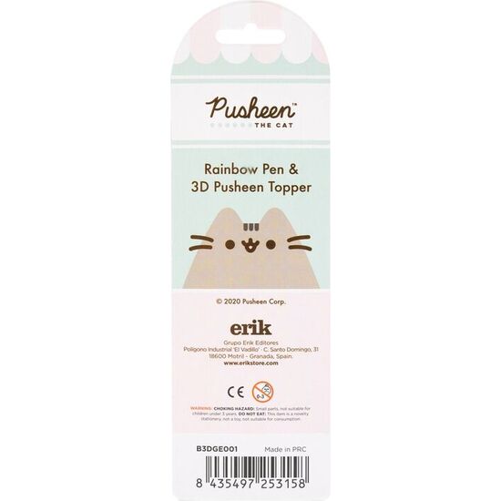 BOLIGRAFO 3D 10 COLORES FOODIE COLLECTION PUSHEEN image 1
