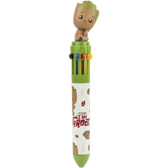 BOLIGRAFO 3D 10 COLORES I AM GROOT MARVEL image 0