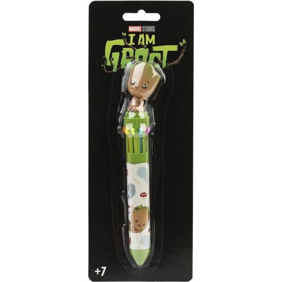 BOLIGRAFO 3D 10 COLORES I AM GROOT MARVEL image 2