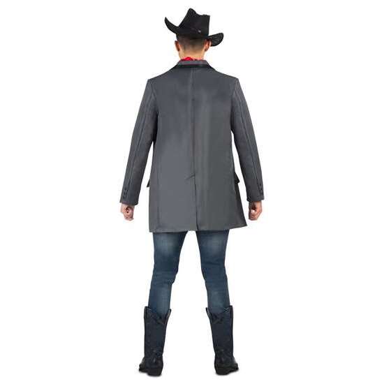 DISFRAZ PISTOLERO REBELDE SOMBRERO, BANDANA, CHAQUETA, CHALECO Y CINTURÓN TALLA XL image 2