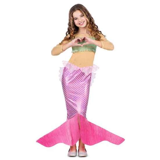 DISFRAZ SIRENA VESTIDO TALLA 3-4 Y image 3