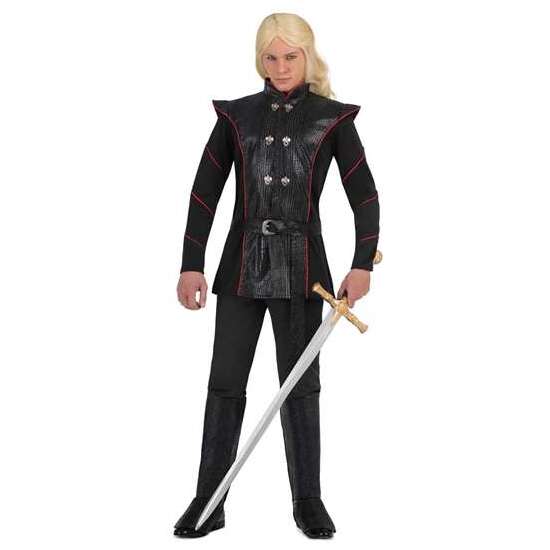 DISFRAZ PRÍNCIPE DRAGÓN CHAQUETA, CINTURÓN Y CUBRE BOTAS TALLA L image 0