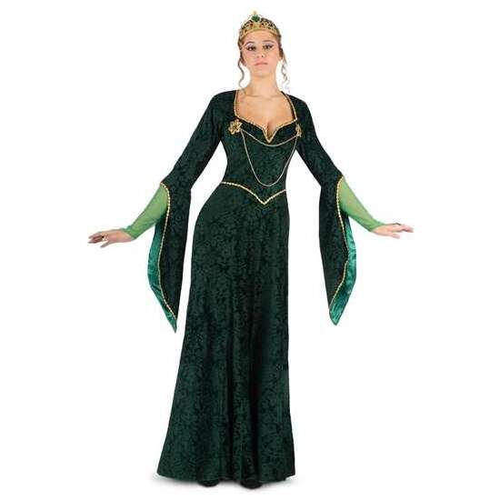 DISFRAZ REINA DRAGÓN TIARA Y VESTIDO TALLA M image 0