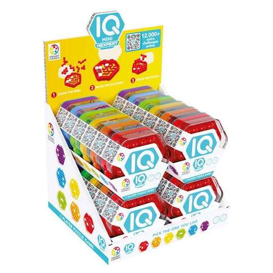 JUEGO IQ MINI HEXPERT SURTIDO ¡MISMO TAMAÑO MINI, DOS VECES MÁS DIFÍCIL! 24 UNIDADES - MODELOS SURTIDOS image 2