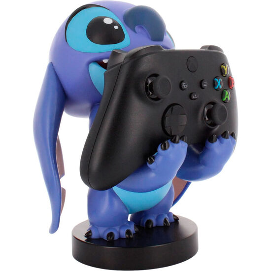 CABLE GUY SOPORTE SUJECION SMILEY STITCH DISNEY 20CM image 0