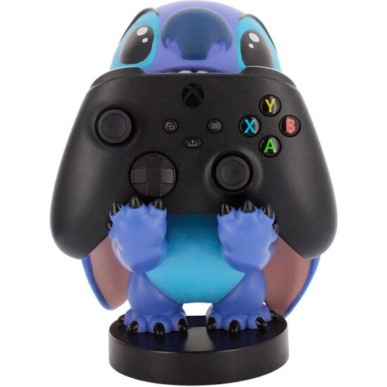CABLE GUY SOPORTE SUJECION SMILEY STITCH DISNEY 20CM image 2
