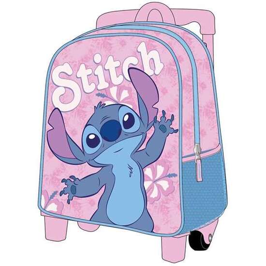 MOCHILA INFANTIL TROLLEY ESCOLAR STITCH image 0