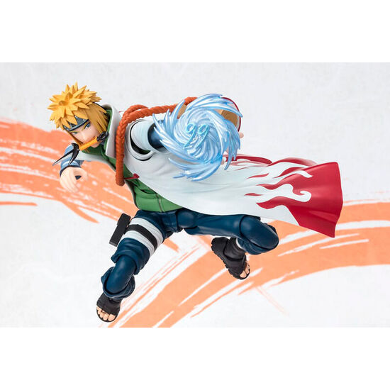 FIGURA SH FIGUARTS MINATO NAMIKAZE NARUTOP99 NARUTO SHIPPUDEN 16CM image 1