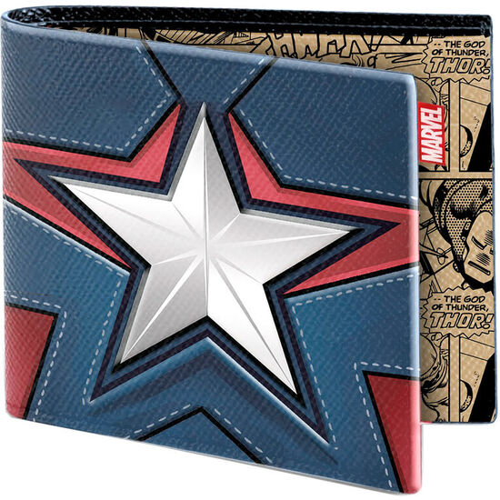 CARTERA COURAGE CAPITAN AMERICA MARVEL image 0