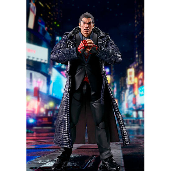 FIGURA S.H FIGUARTS KAZUYA MISHIMA TEKKEN 15CM image 0