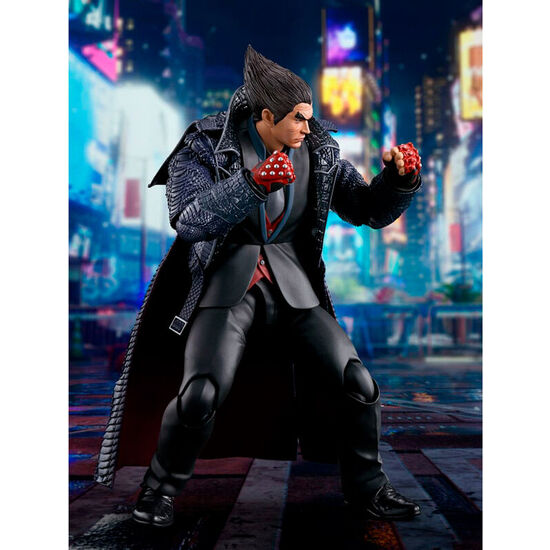 FIGURA S.H FIGUARTS KAZUYA MISHIMA TEKKEN 15CM image 1