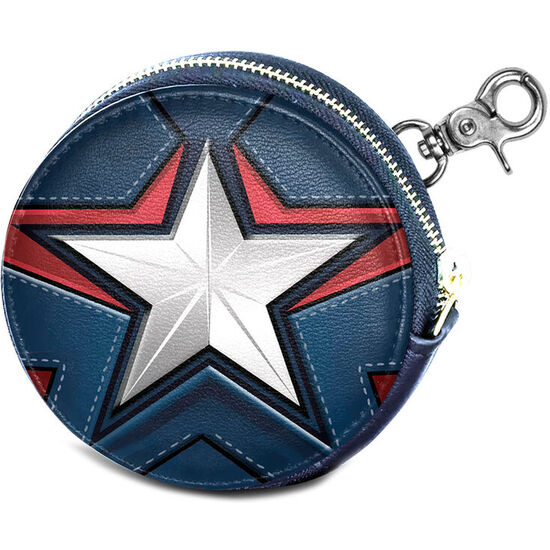 MONEDERO COURA CAPITAN AMERICA MARVEL image 0