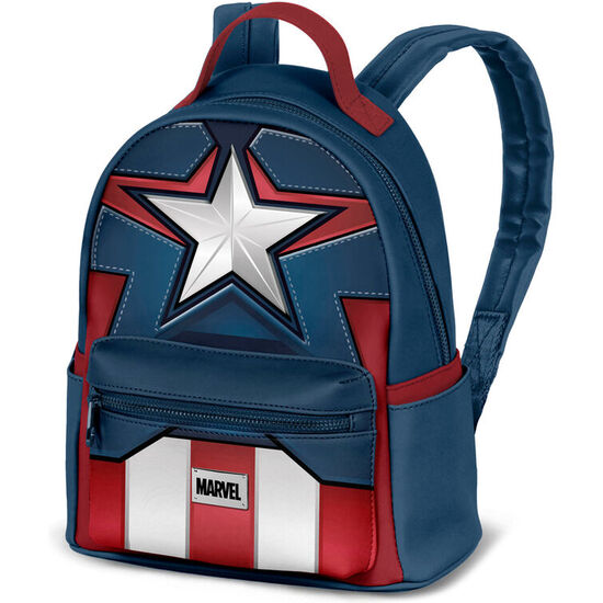 MOCHILA COURA CAPITAN AMERICA MARVEL 29CM image 0