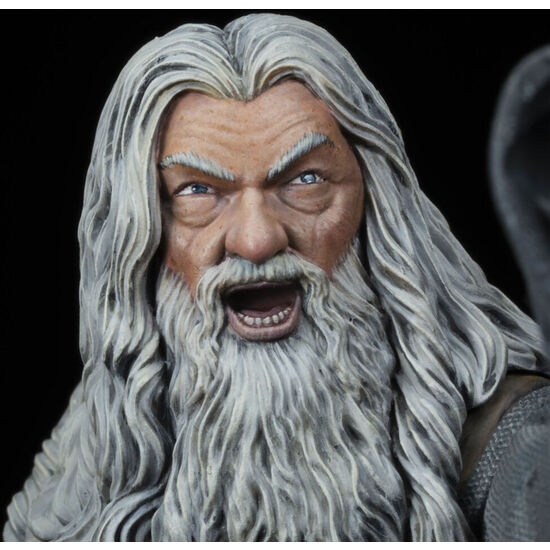 FIGURA GANDALF EN MORIA EL SEÑOR DE LOS ANILLOS 18CM image 2