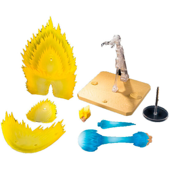 FIGURA S.H FIGUARTS SUPER SAIYAN SON GOKU TELEPORT KAMEHAMEHA DRAGON BALL 15CM image 1