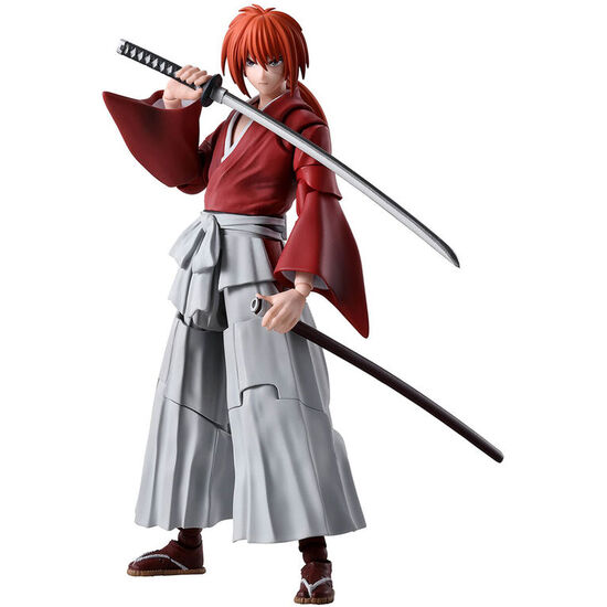 FIGURA S.H FIGUARTS KENSHIN HIMURA RUROUNI KENSHIN 13CM image 0