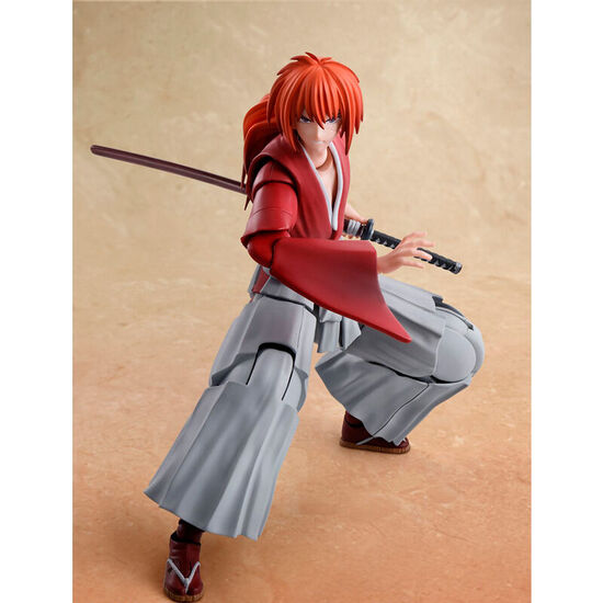 FIGURA S.H FIGUARTS KENSHIN HIMURA RUROUNI KENSHIN 13CM image 1