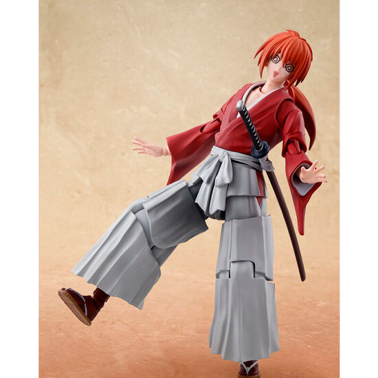 FIGURA S.H FIGUARTS KENSHIN HIMURA RUROUNI KENSHIN 13CM image 2