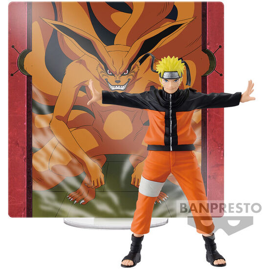 FIGURA UZUMAKI NARUTO PANEL SPECTACLE NARUTO SHIPPUDEN 13CM image 0
