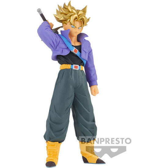 FIGURA SUPER SAIYAN TRUNKS BLOOD OF SAIYANS DRAGON BALL Z 17CM image 0