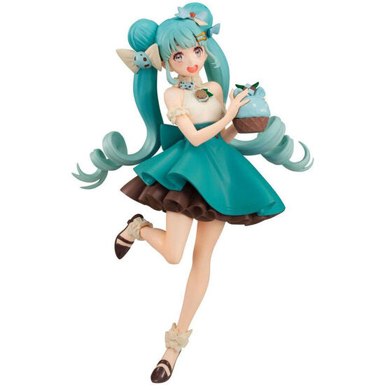 FIGURA HATSUNE MIKU CHOCOLATE MINT SWEET SWEETS HATSUNE MIKU 17CM image 0